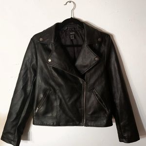 Faux Leather Jacket